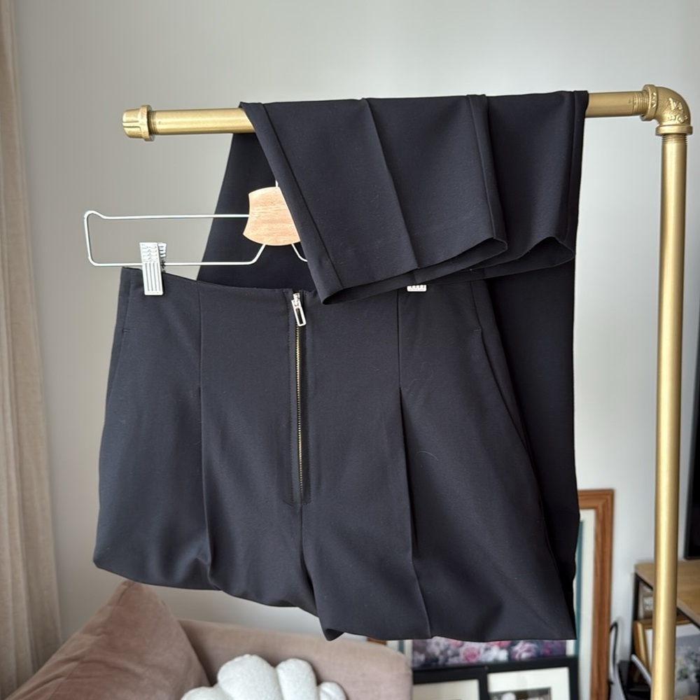 MANGO Black Tailored Trousers, Size EUR 36 / US 4